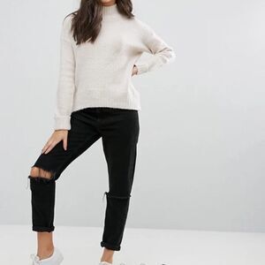 𝅺🌟nwt Brave Soul Oversized Funnel Neck Sweater🌟